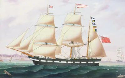 La barque `Cormorant